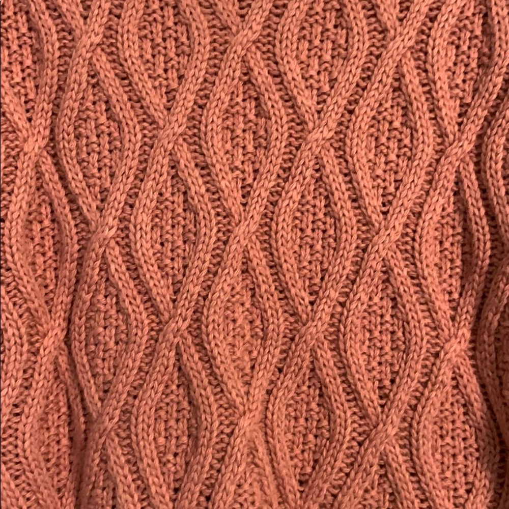 Fall rust colored sweater